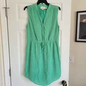 Cynthia Rowley Nordstrom Sleeveless Green Dress